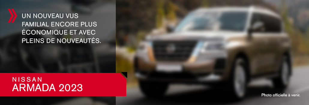 Un remodelage apprécié pour la nouvelle génération du Nissan Armada 2023
